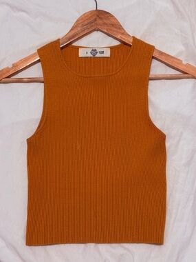 Mustard Tank Top